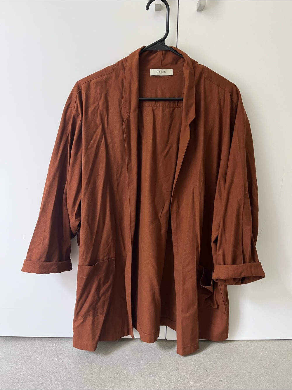 Na Nin Silk Relaxed fit blazer L/XL